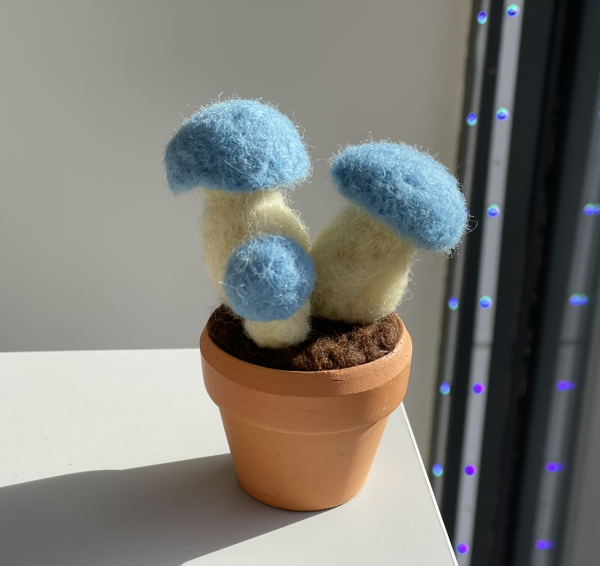 Cute and Root Mushroom Plant Pot