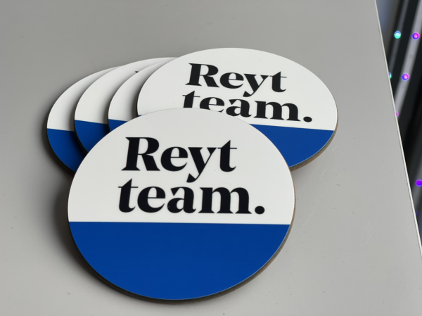 JAM Artwork Reyt Team Blue Coaster