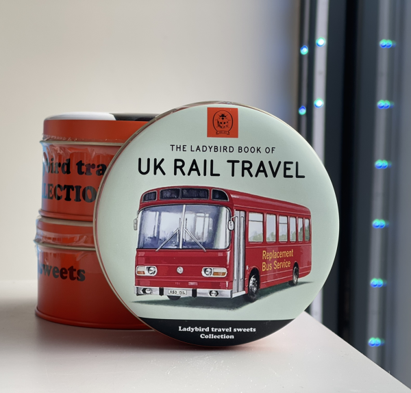 Simpkins Ladybird Tin UK RAIL TRAVEL