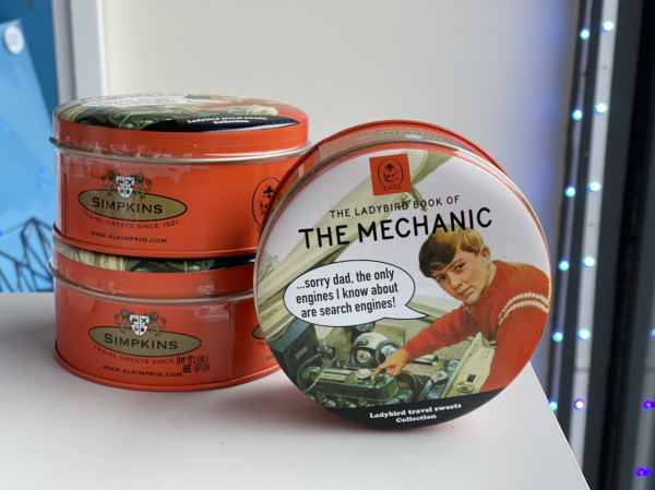 Simpkins Ladybird Tin THE MECHANIC