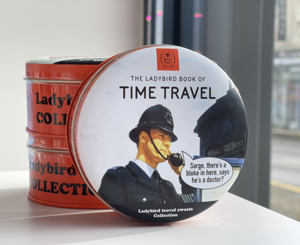 Simpkins Ladybird Tin TIME TRAVEL