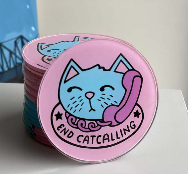 End Catcalling Coaster