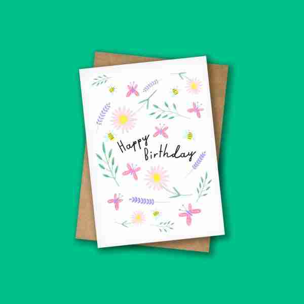 Summer Days Birthday Card