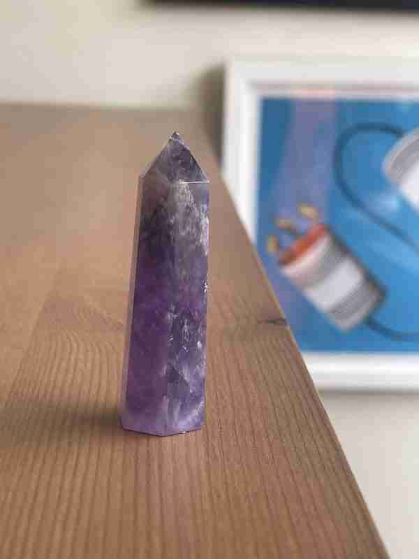 Dog Tooth Amethyst Polished Point Approx 15/20 x 60/70mm (1pc)