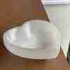 Selenite Bowl Heart Shape 10cm (1pc)