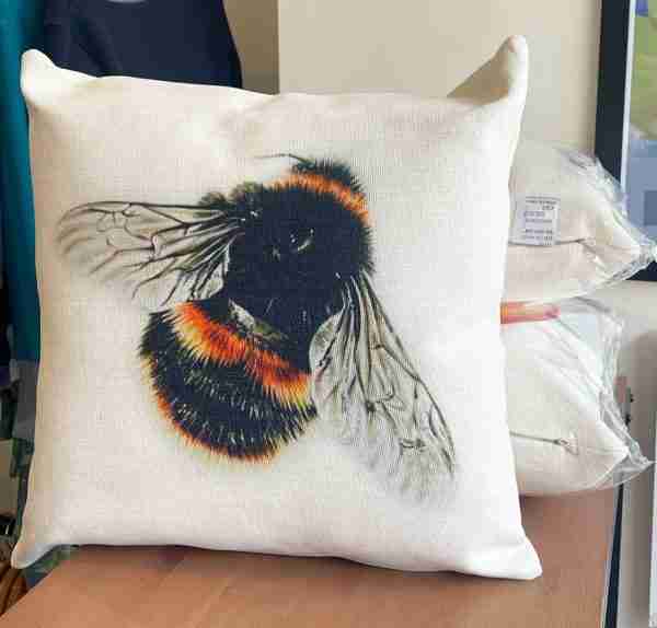 Luke Needham Cushion Bumble Bee