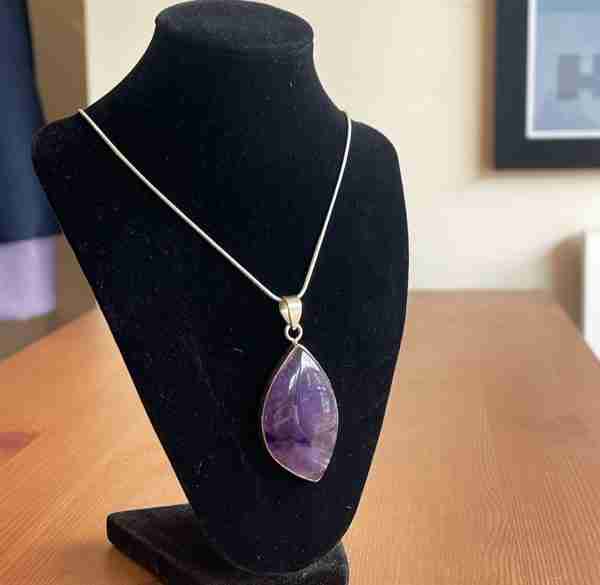 Amethyst Crystal Necklace