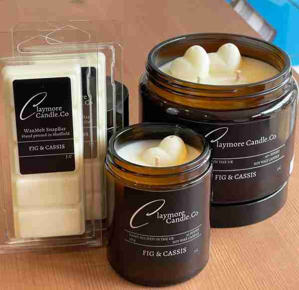 Claymore Candles Fig & Cassis