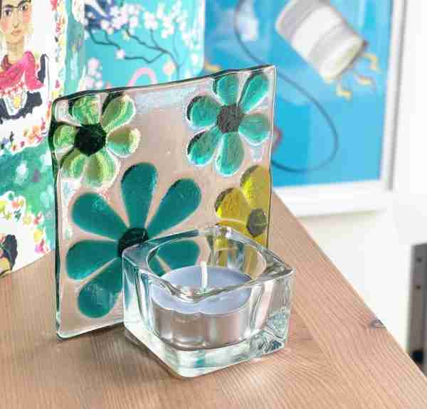 Glass Tea Light Holder - Image 2