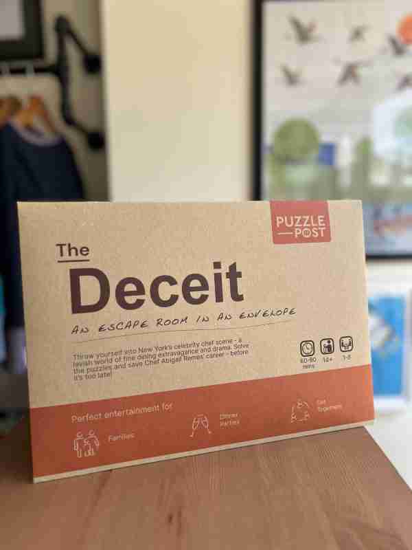 Deceit Escape Room in an Envelope