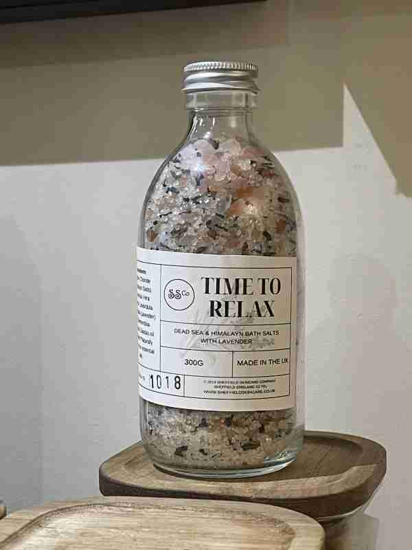 Sheffield Skin Co Time to Relax Bath Salts