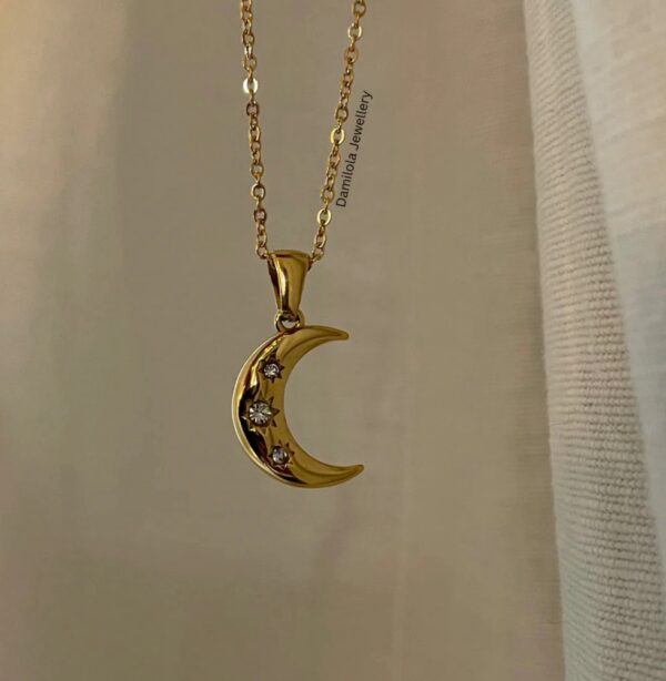 Damilola Jewellery Crescent Moon